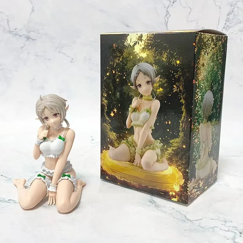 Anime 12cm sylphiette lingerie figura mushoku tensei reencarnação sem emprego eris boreas greyrat/roxy figura de ação modelo boneca gif