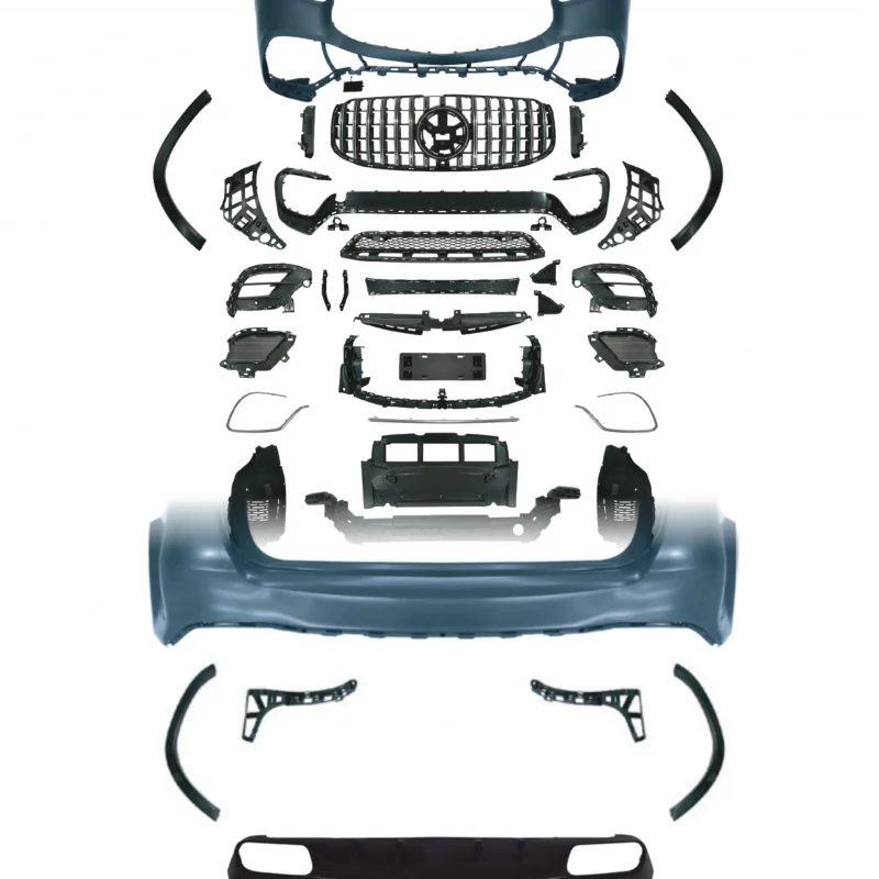 

Suitable for Mercedes GLS Class X167 2020-2024, AMG Style Full Body Kit with Bumper & Grill, High Quality Hot Selling Auto Parts