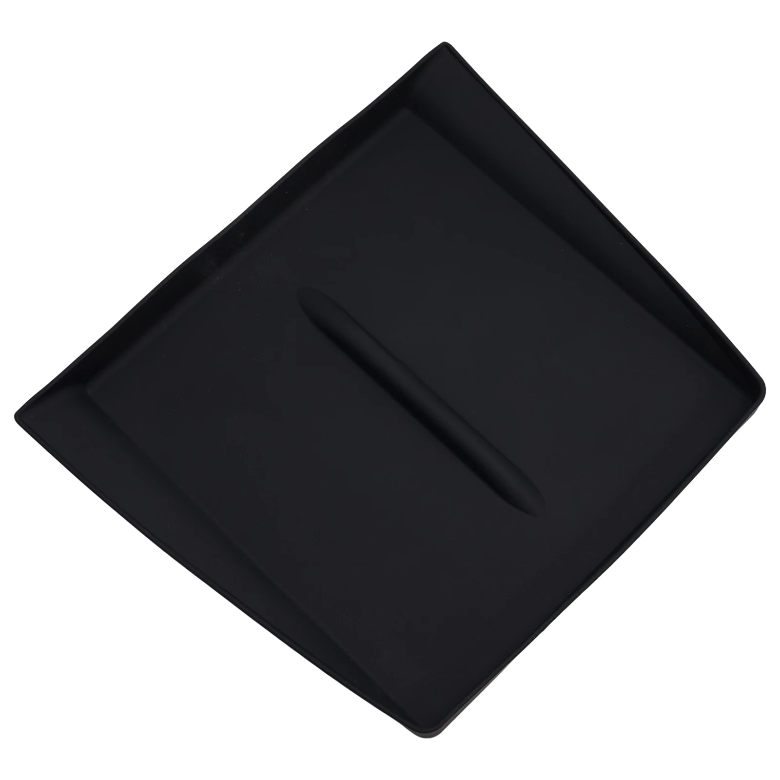 Silicone Pad para Tesla Model 3, acessórios de carregamento sem fio, substituição controle central, nova marca, preto, 2024, 1pc