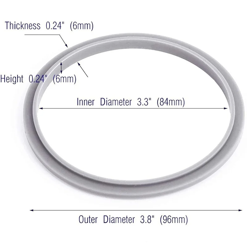 BAAN-anneau d'étanchéité pour mélangeur, tampons antichoc, roues transparentes pour Nutribullet série 600/900, Kit de pièces de rechange pour mélangeur