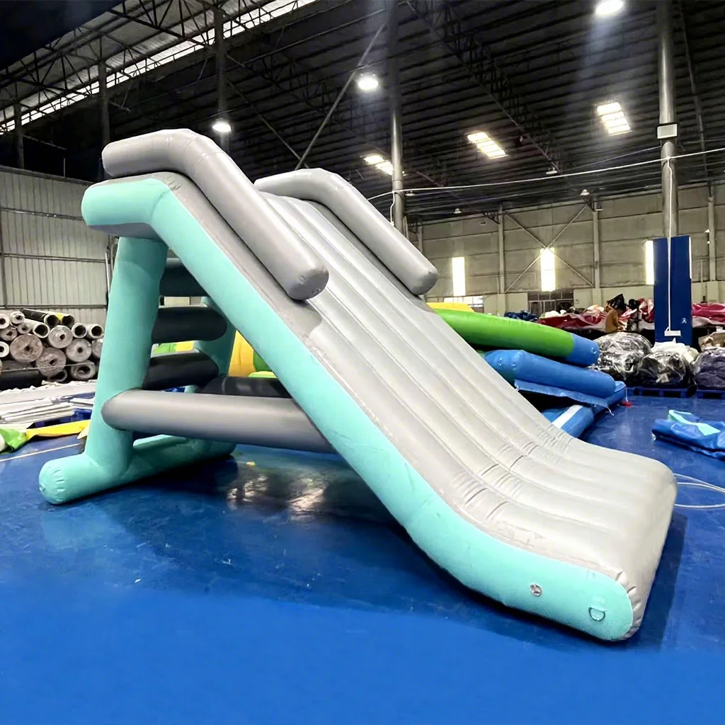 

New Inflatable Water Amusement Equipment Inflatable Floating Platform Water Leisure Inflatable Slide For Sale