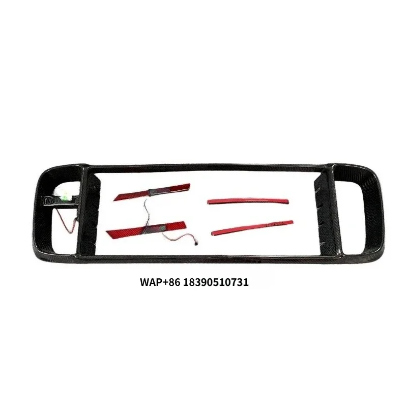 

Dry Carbon Fiber Grille Frame Is for Benz W464 W463A Rocket Style Car Accessories Grille Car Center Grille Frame Body Kit