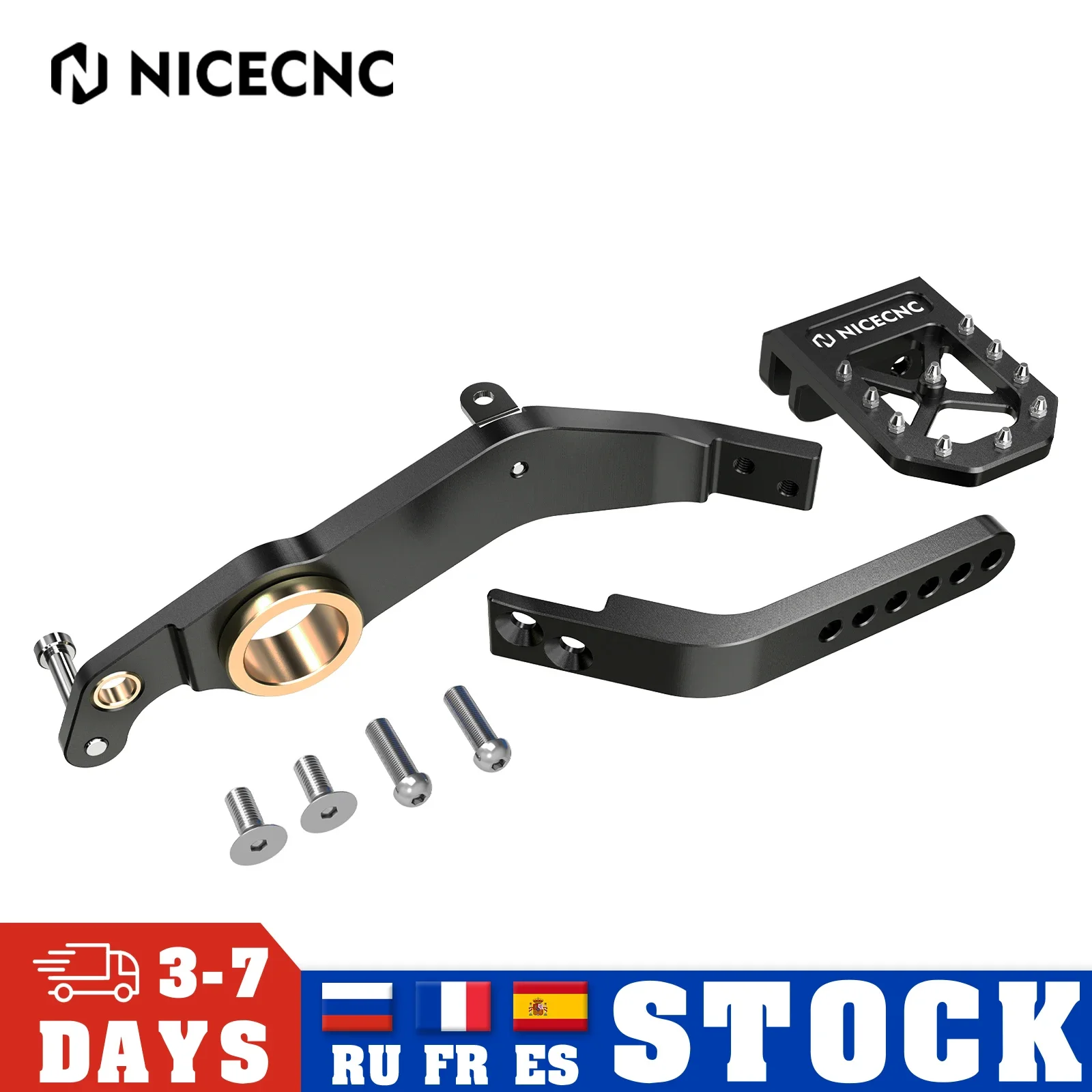 

NICECNC New For Raptor 700R 700 Rear Brake Pedal Lever For Yamaha Raptor 700 2013-2023 700R SE Dirt Road ATV Parts