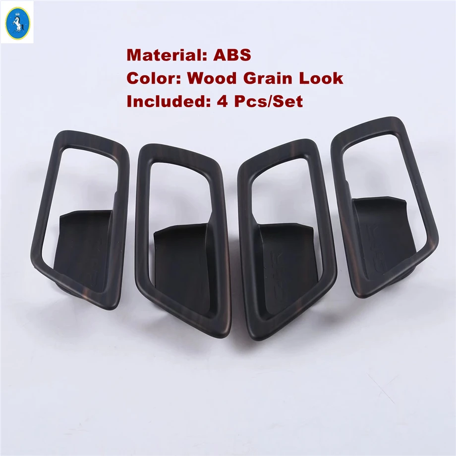 

Car Inner Door Handle Cover Door Bowl Frame Trim Fit For Toyota C-HR CHR 2016 - 2022 Matte / Blue / Matte Interior Accessories