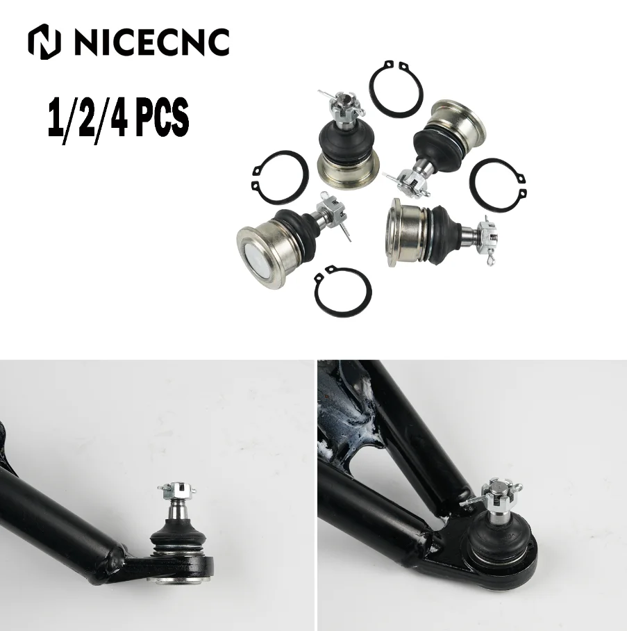 

1/2/4 шт. верхний нижний шаровой шарнир для квадроцикла, подходит для Yamaha RAPTOR 700 700R 2011-2023 660R YFZ450 YFZ450R GRIZZLY 550 700, аксессуары