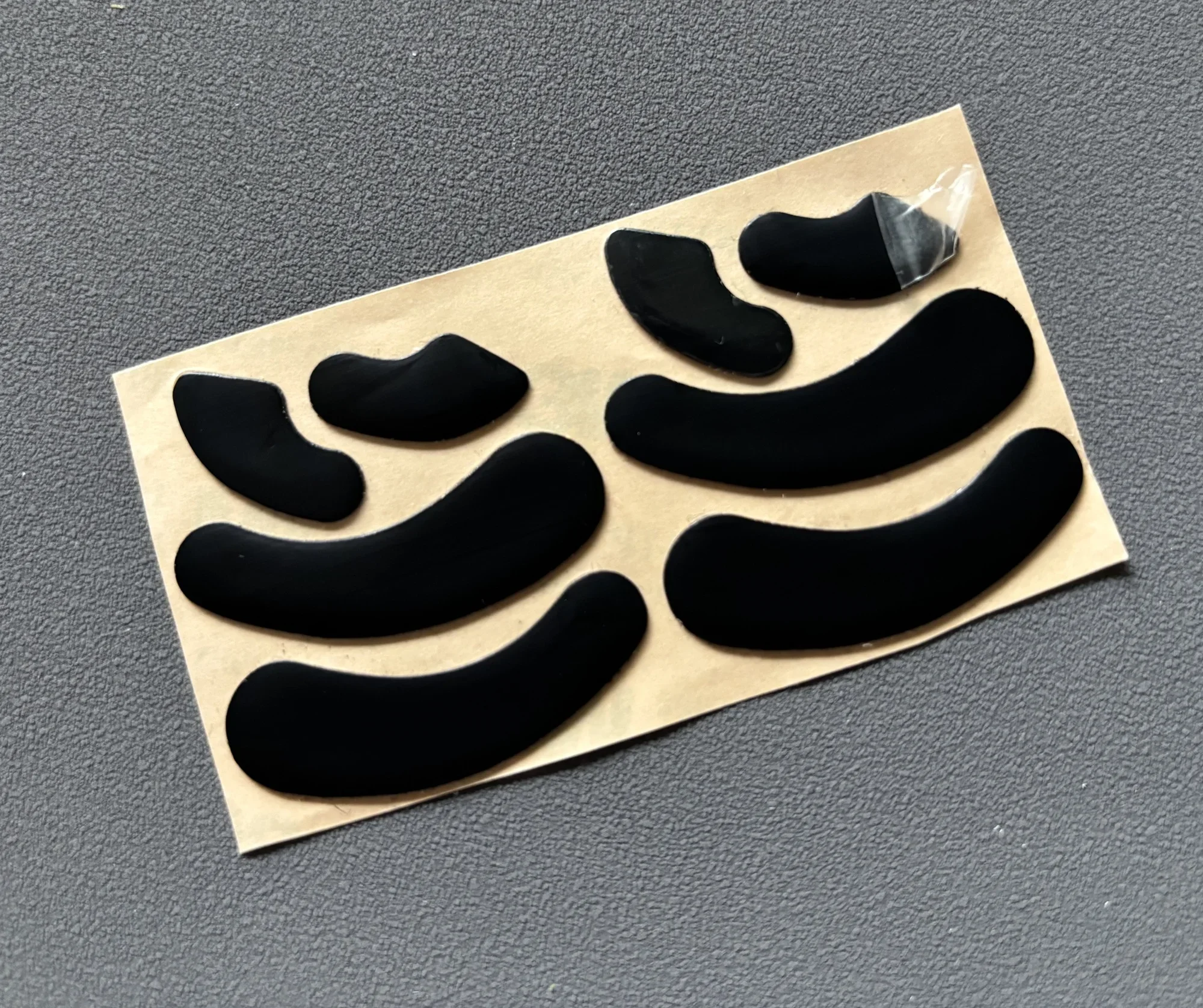 2 Sets Original Level Pads Mouse Feet Mice Skates for SteelSeries Sensei Wireless Laser Mouse - Thickness 0.7mm