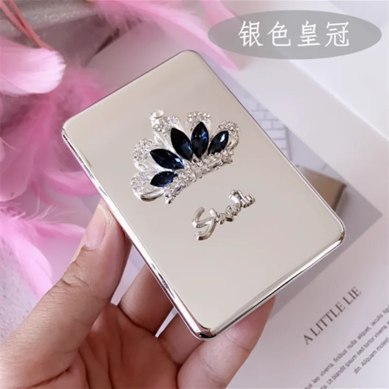 

2025 New Crown decoration Contact Lens Case Portable Travel Contact Lens Storage Box Mini Contact Lenses Case Women Gift B5