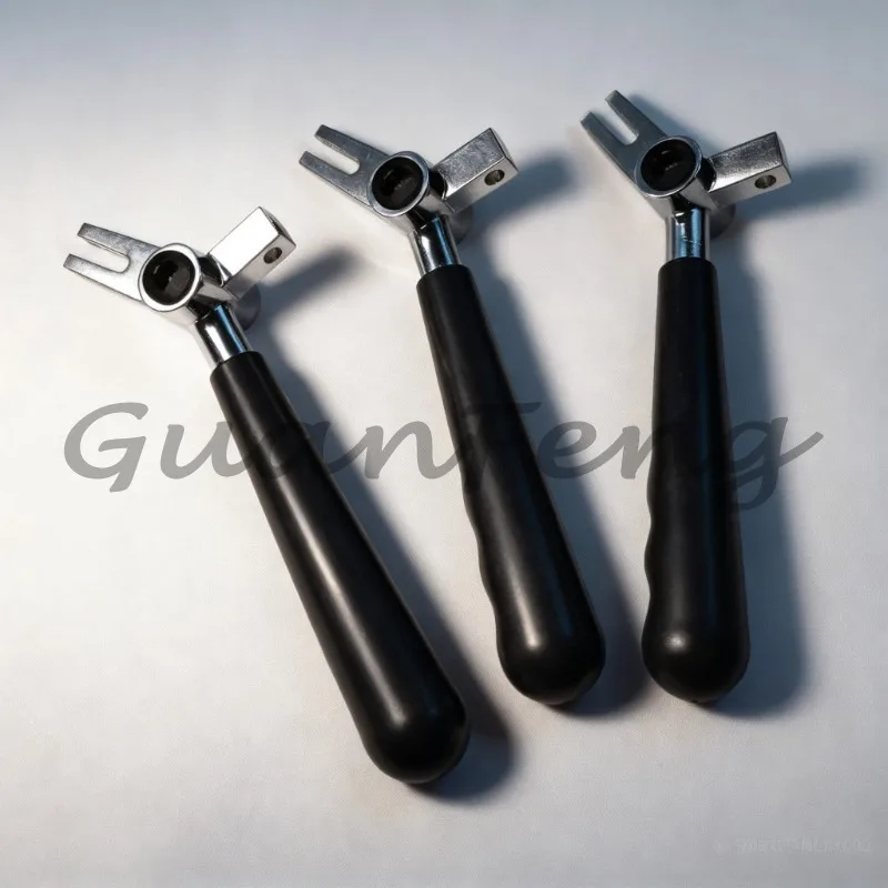 3Pcs Straight Hand Levers, Black Replacement Handles for VEVOR Soft Serve Ice Cream Machine, New Spare Parts Accessories