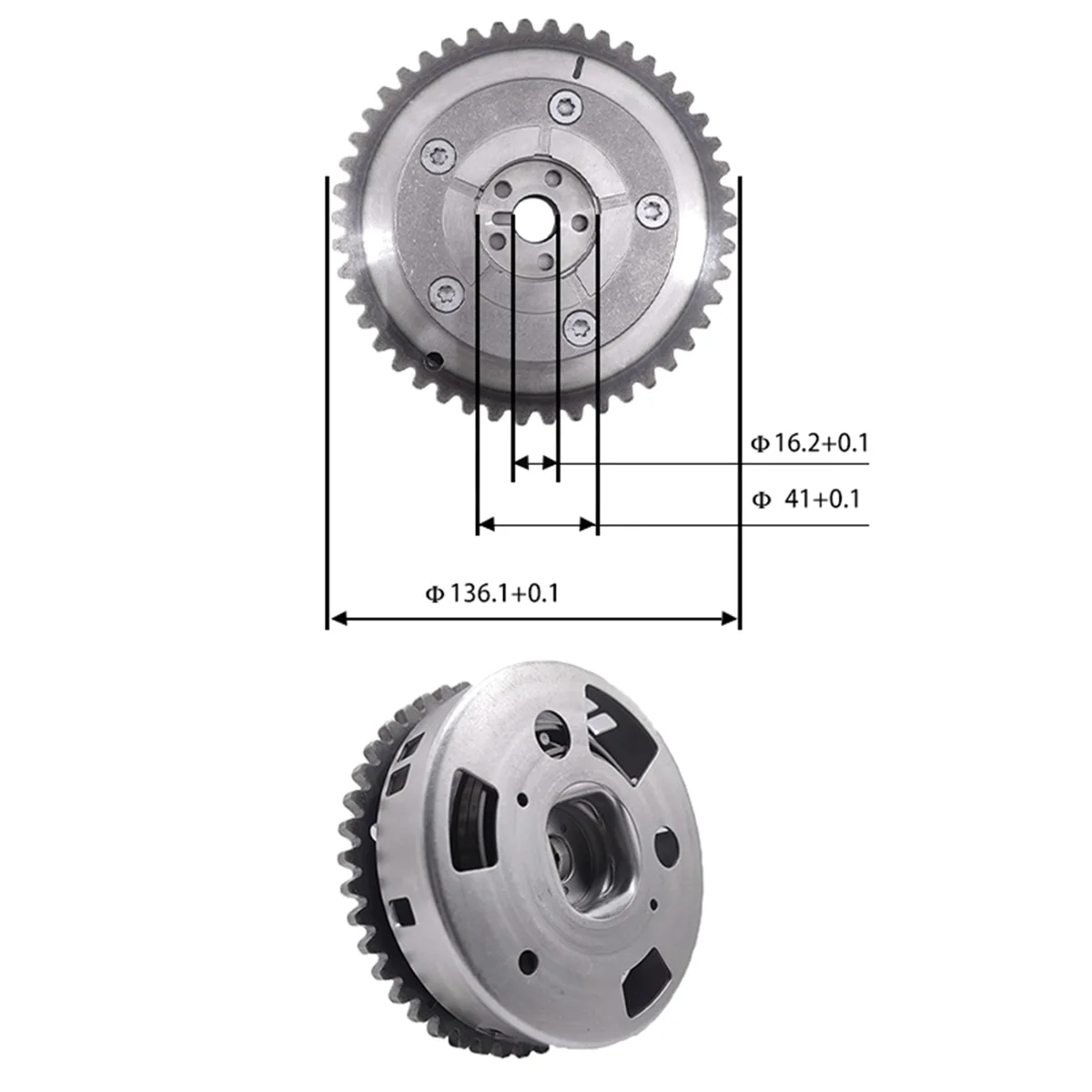 Car Variable Valve Timing (VVT) Sprocket 53022243AF/A/E for CHRYSLER 300 ASPEN JEEP DODGE RAM 1500 2500 3500 4500