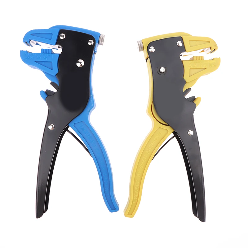 Automatic Wire Stripper Flatwire Cutter Stripping Plier 0.5 To 6mm Range Length Adjustment For Electrician