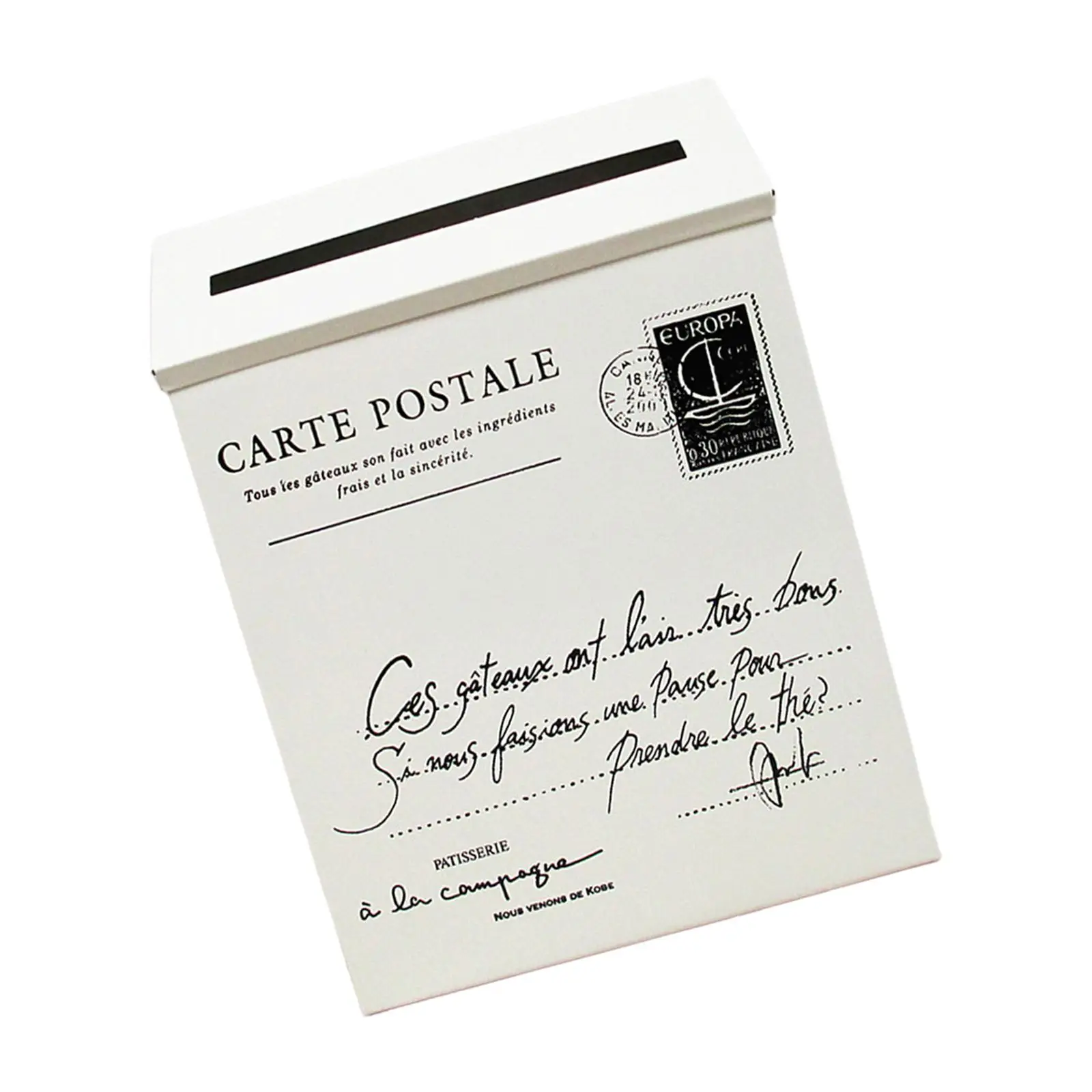 Newspaper Holder Box Letterbox Drop Box for Home Office Outdoor Front Door