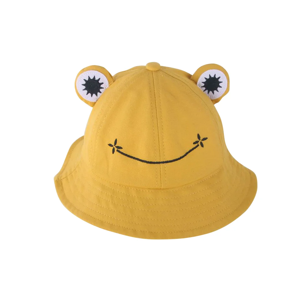 

1PC Lovely Sun Hat Practical Outdoor Activities Creative Casual for Kids Childern Baby (Yellow)