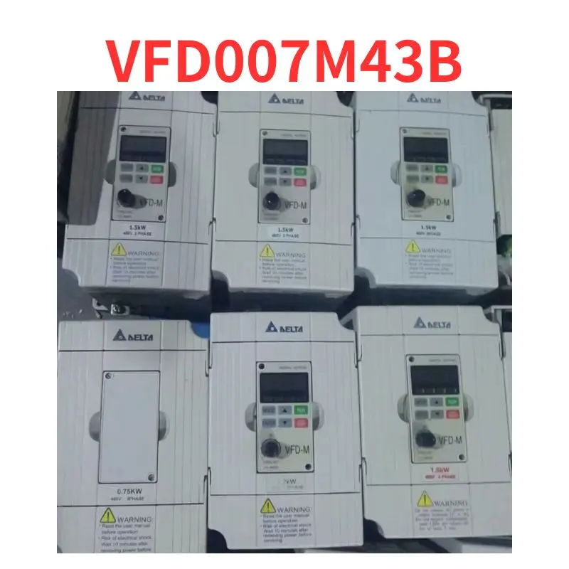 

90% new, Delta inverter, VFD007M43B， Beautiful condition, well tested, fast delivery