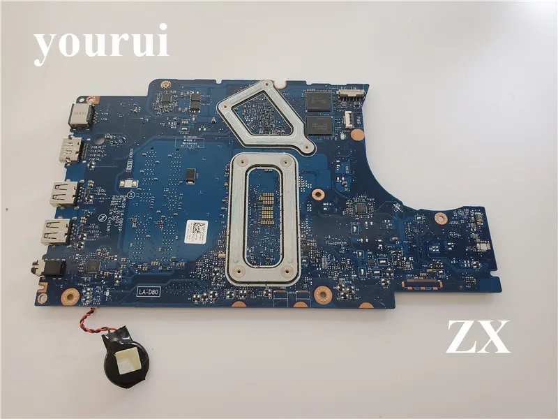 

Материнская плата для ноутбука CSRZSZ Dell Inspiron 5567, 0P02J3 P02J3 LA-D801P I7-7500U протестирована