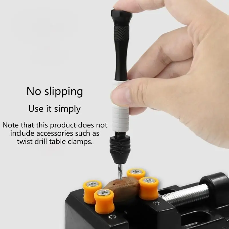 

Handheld Multipurpose Manual Drill Grip Suitable For 0.3-3.4mm Bits For Electronics Repair And Outdoor Camping Use 87HA
