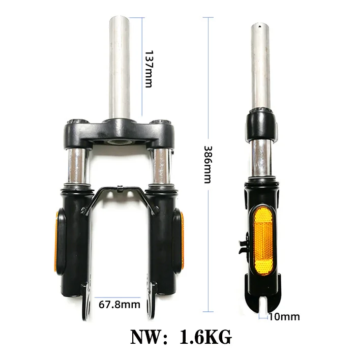 

8.5-inch electric scooter suitable for M365 MAXG30 front fork shock absorber modified hydraulic shock absorber