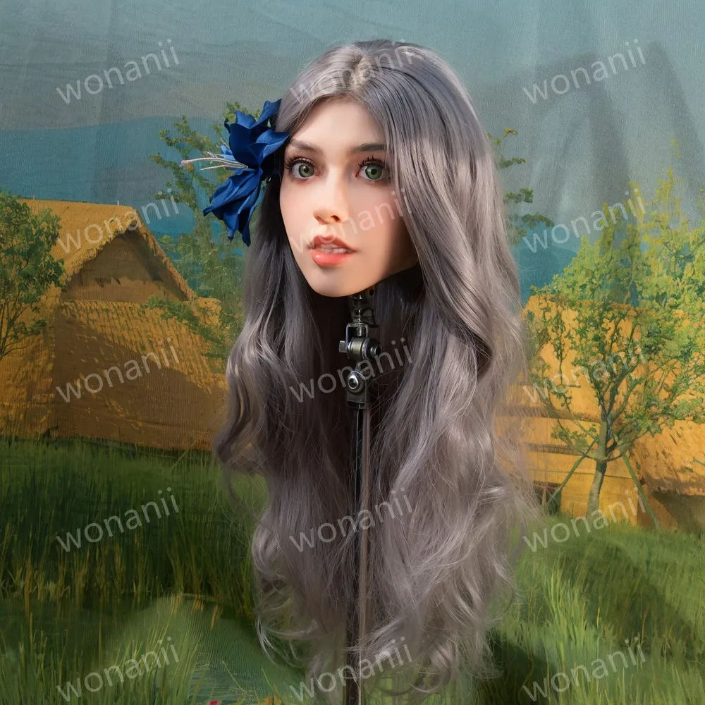 

Adjustable TPE head model,universal adult hairstyle design, makeup supplies,Mannequin Head, Replaceable hairpiece, Training Hair