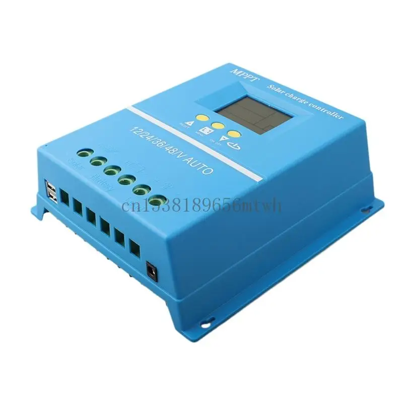 

100/80/150/200A Auto Solar Battery Regulator MPPT Solar Controller With LCD Display for Electronic Device B03D