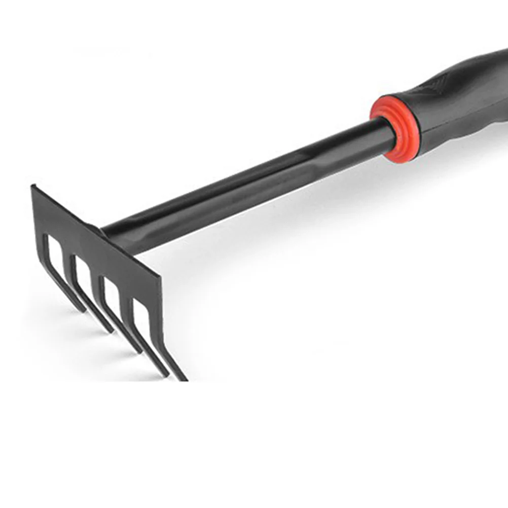 

1Set Garden Tool Wide Shovel Rake Dual-Use Hoeing Rake Colored Comfortable Handle Small Gardening Equipment for Indoor Outdoor