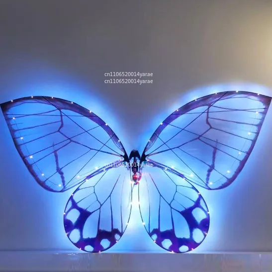

Mylar Film Bionic Butterfly, Commercial Butterfly Aircraft, Butterfly Remote Control Butterfly with Light Aviation Film