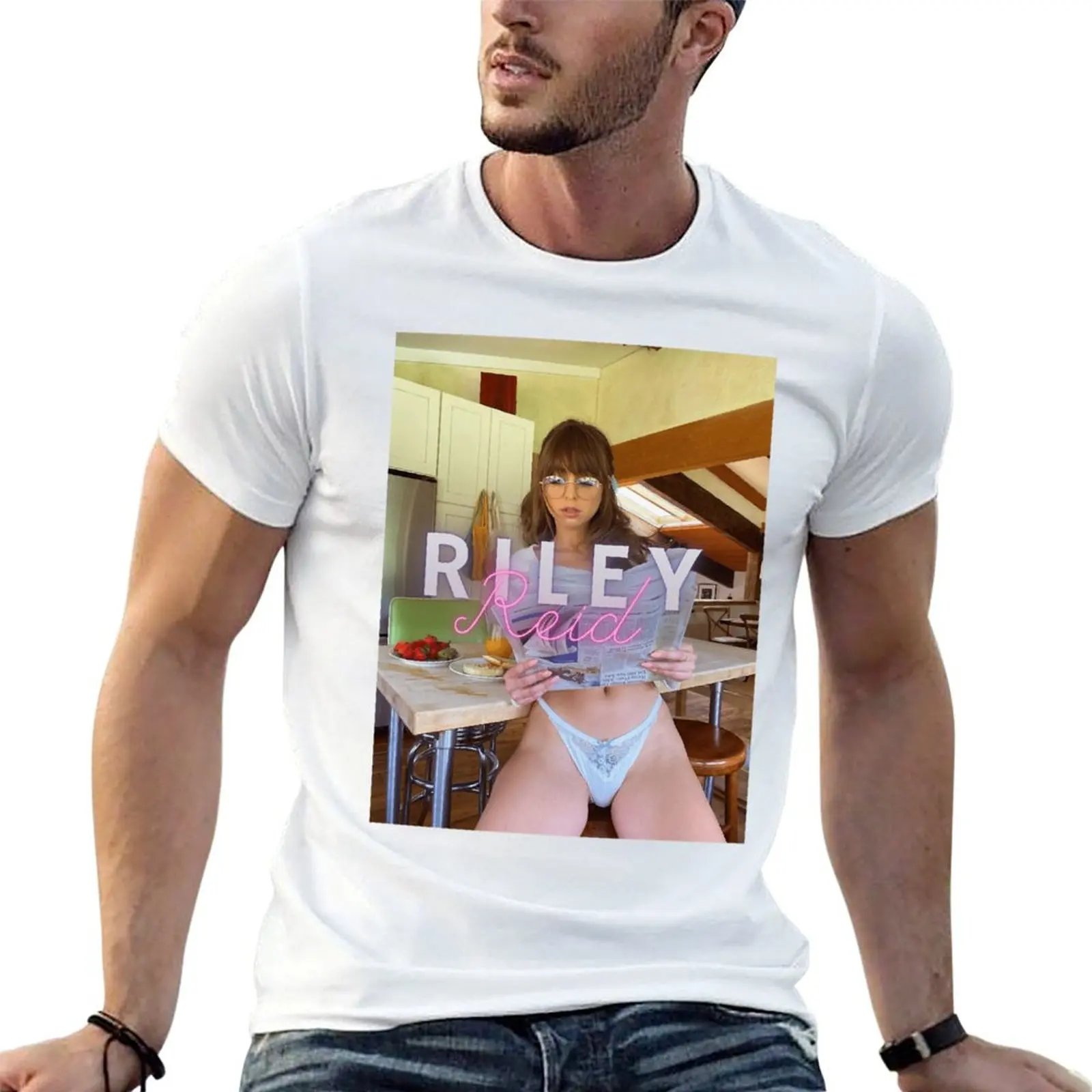 

Reid t cotton quality T-Shirt man cotton t for 100 man percent shirt high shirt Riley