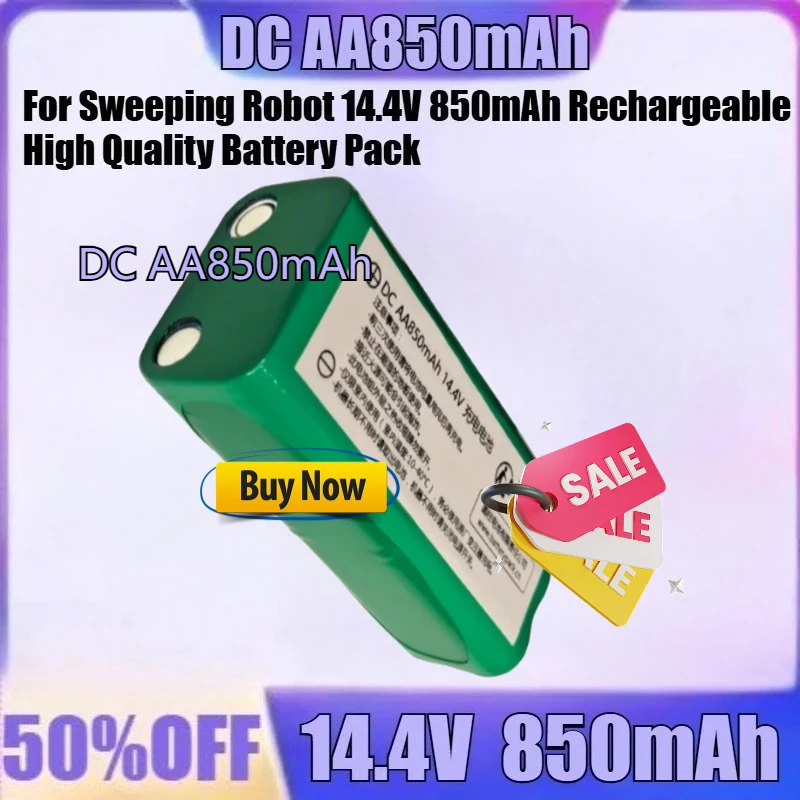 

For Sweeping Robot New DC AA850mAh 14.4V 850mAh Rechargeable High Quality Battery Pack