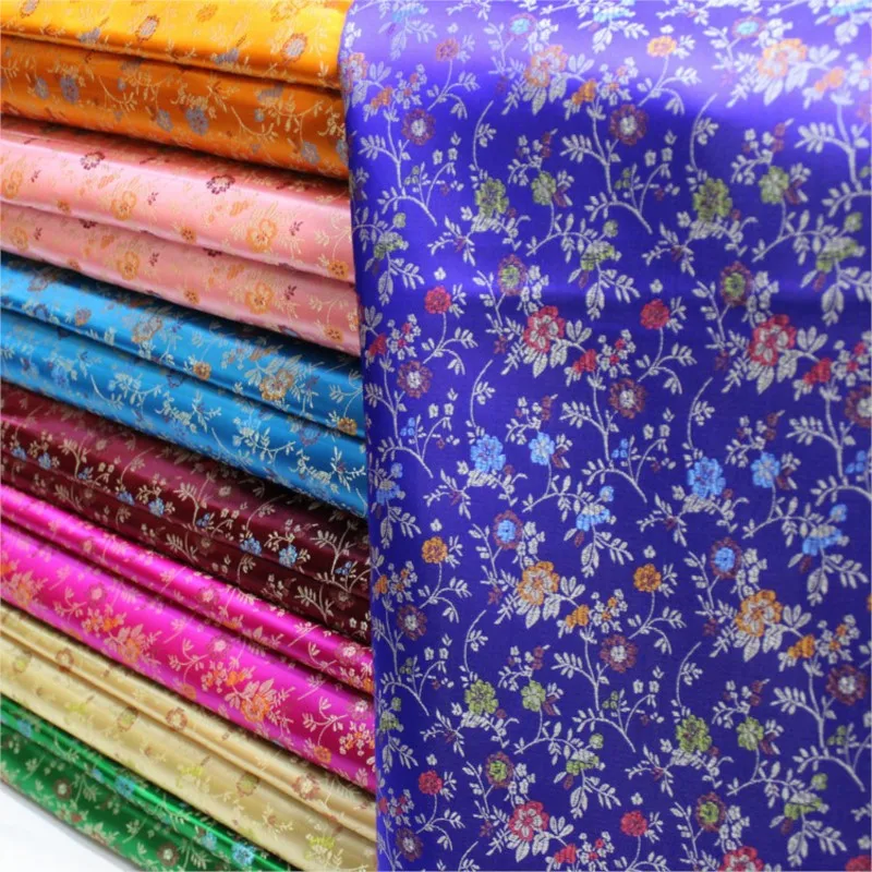 

Chinese-style cheongsam and Hanfu decorative fabrics jacquard woven brocade silk handicrafts sachets herbal flower