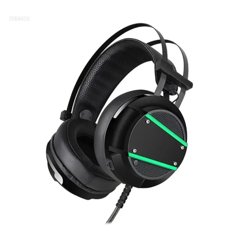 Quality Sound Gaming Headphones With Builts In Microphone LED Backlights,Comfortable Wear For All Day Play Clearly Sound