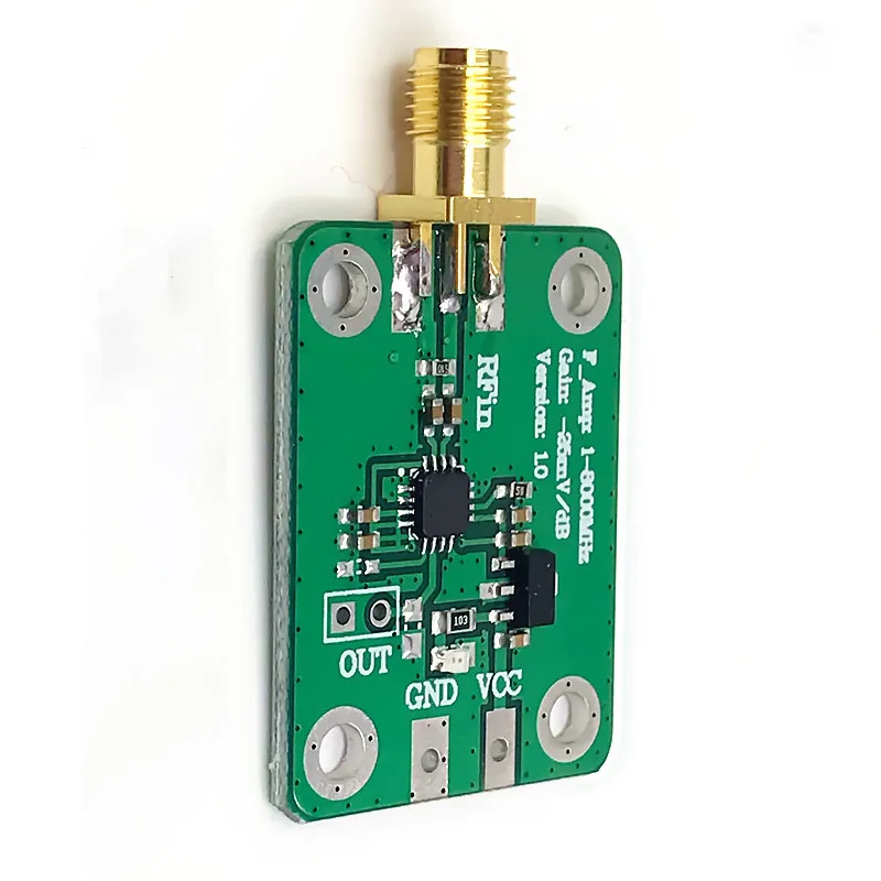AD8318 70dB 8GHz Module RF Detector Module RF Logarithmic Radiodetector Amplifier RSSI Measure RF TruPwr True Power Meter Module