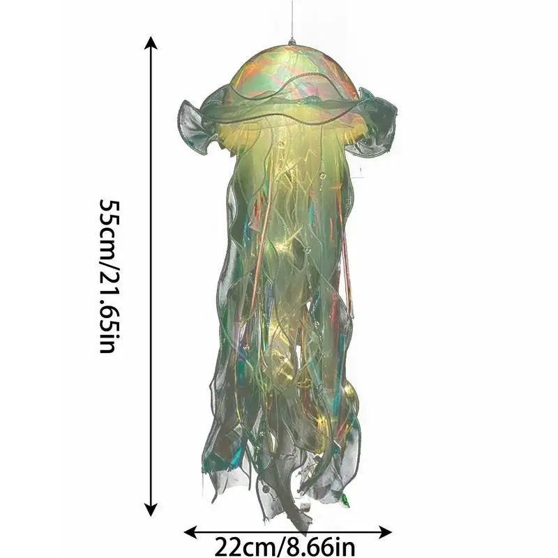 Lámpara decorativa de medusas para sala de estar, luz de ambiente, bola decorativa hecha a mano para fiesta