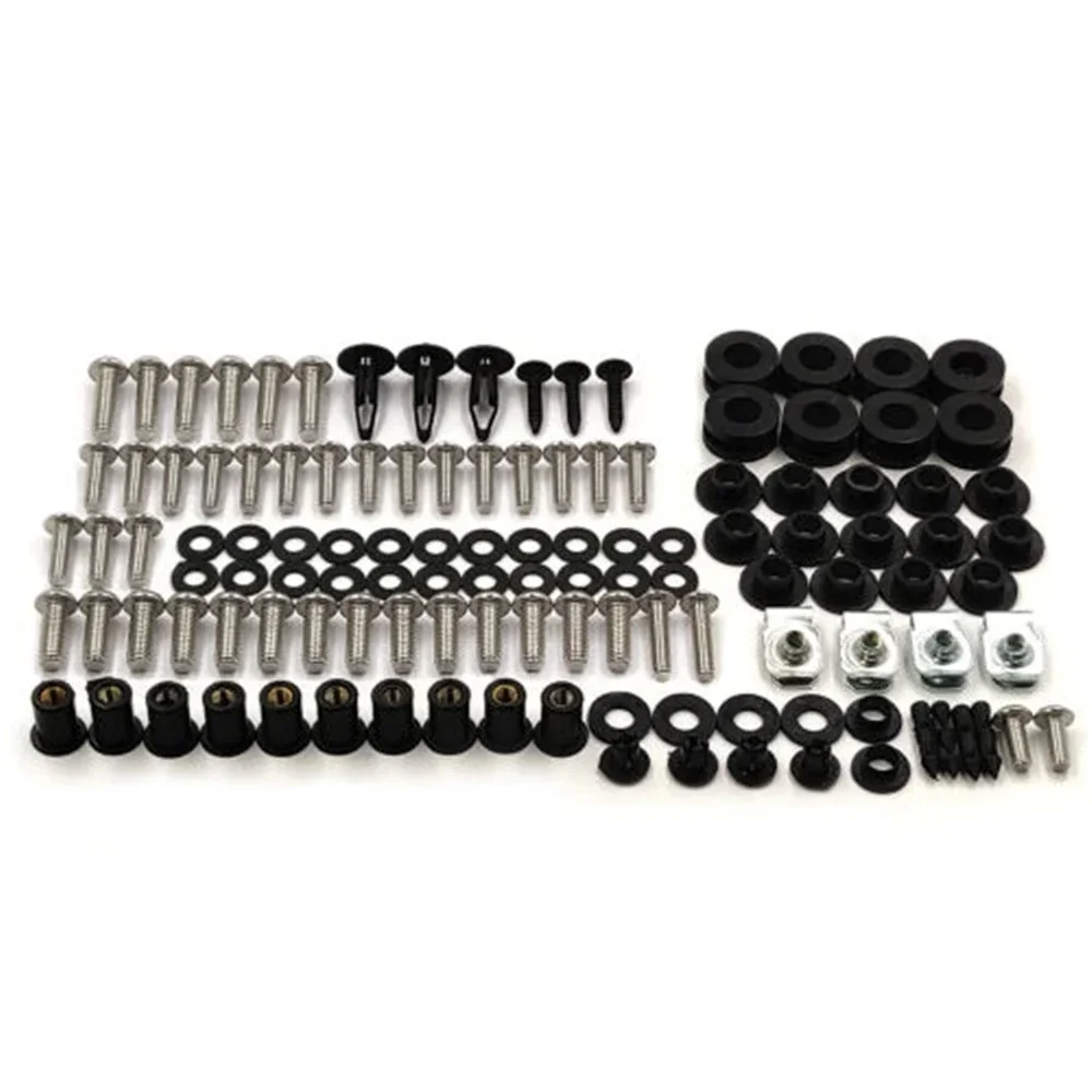 Kit de Boulons de Carénage pour Kawasaki Ninja 113 EX250R 250-2008, Pièces de Moto de Rechange, Vis de Carrosserie, 2012 Pièces