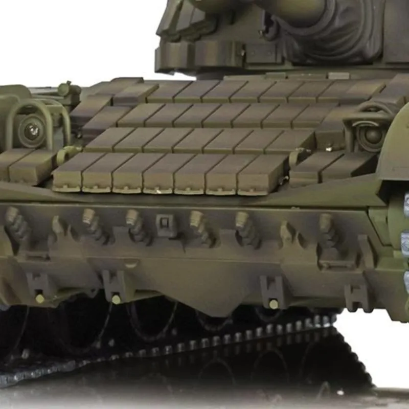 US Stock 1/16 Scale Heng Long RC Tank T72 7.0 Upgraded Metal 3939 Battle Tracked High Speed Off-Road Vehicle LED Light Electric