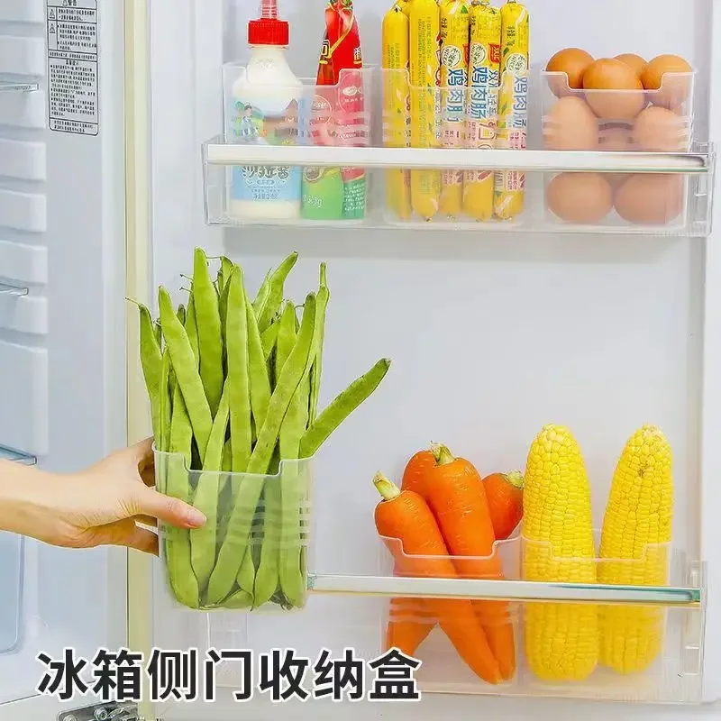 

Refrigerator Storage Boxes Food Fresh Organizer Cold Storage Crisper Fruit Spice Food Container Boxes Home Kitchen Boxes
