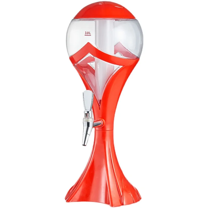 

Wine Cannon 3L Beer Cannon Commercial Cool Luminous Creative Beer Machine Wine Tower Bar Ktv Draft Beer Keg Beverage Keg