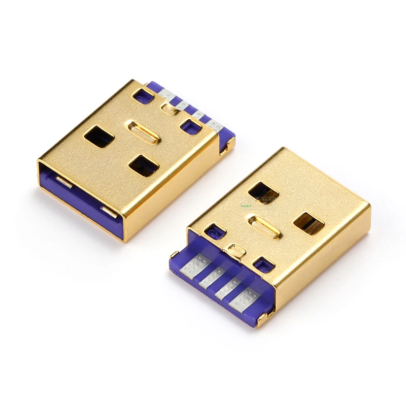 USB 2.0 4-контактный вставной тип сварки сердечника для USB-кабеля для передачи данных DIY