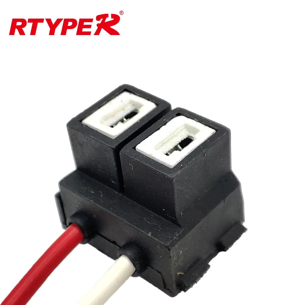 1/5/10 PCS H3 H7 T10 Auto Bulb Socket Power Adapter Plug Connector Wiring Harness Projector Retrofit