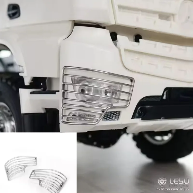 LESU model 1/14 Truck field 3363 3348 mud head lamp cover protective cover G-6175 rc accessories