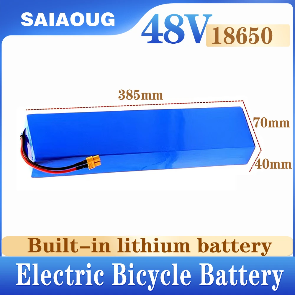 ebike battery 48v 30Ah 1000W  Lithium Ion Battery Pack for MH1 54.6v E-bike Electric Bicycle Scooter Conversion Kit Bafang 40Ah