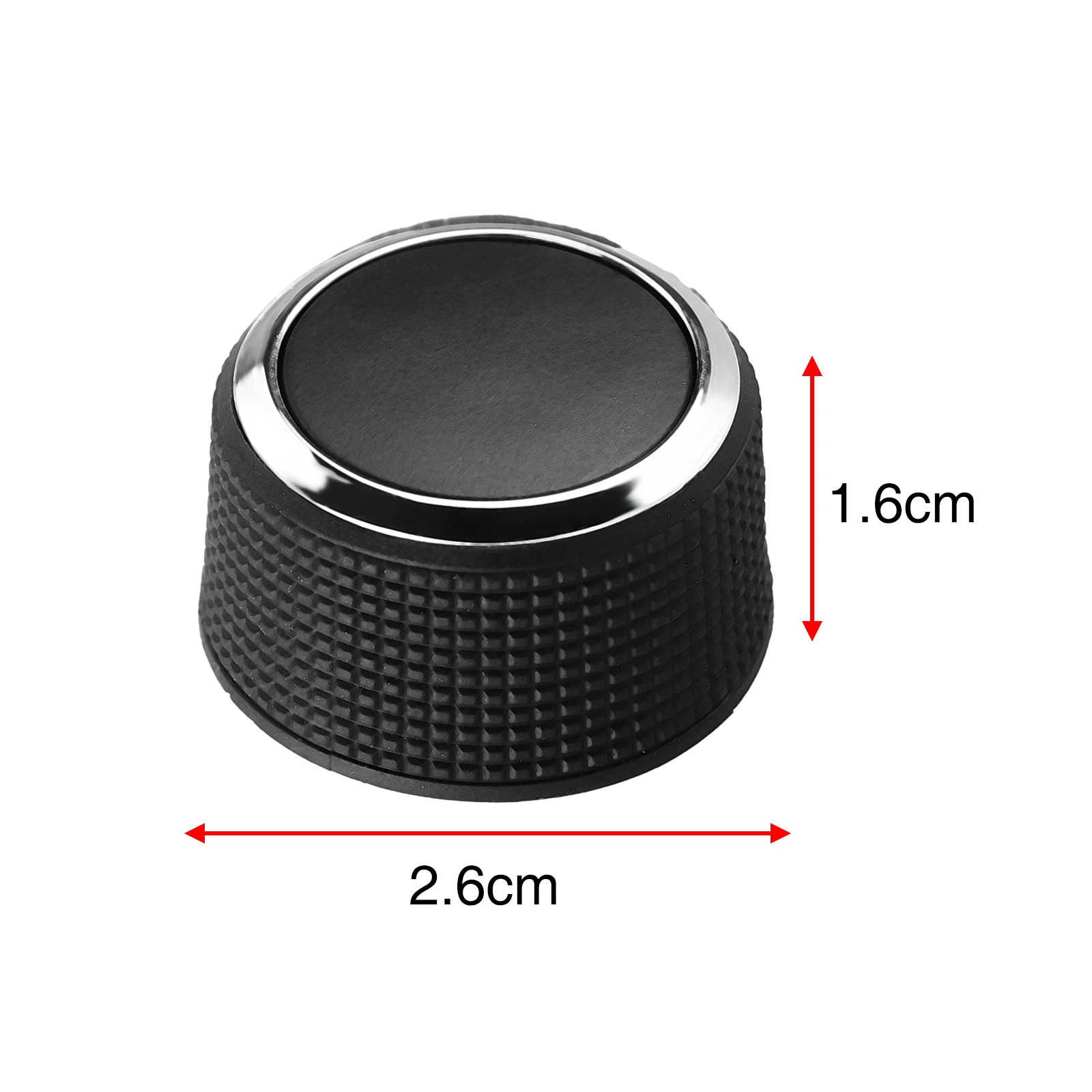 2 Rear Control Knobs Audio Radio Compatible for Escalade Enclave Tahoe Chevrolet GMC 2291-2547