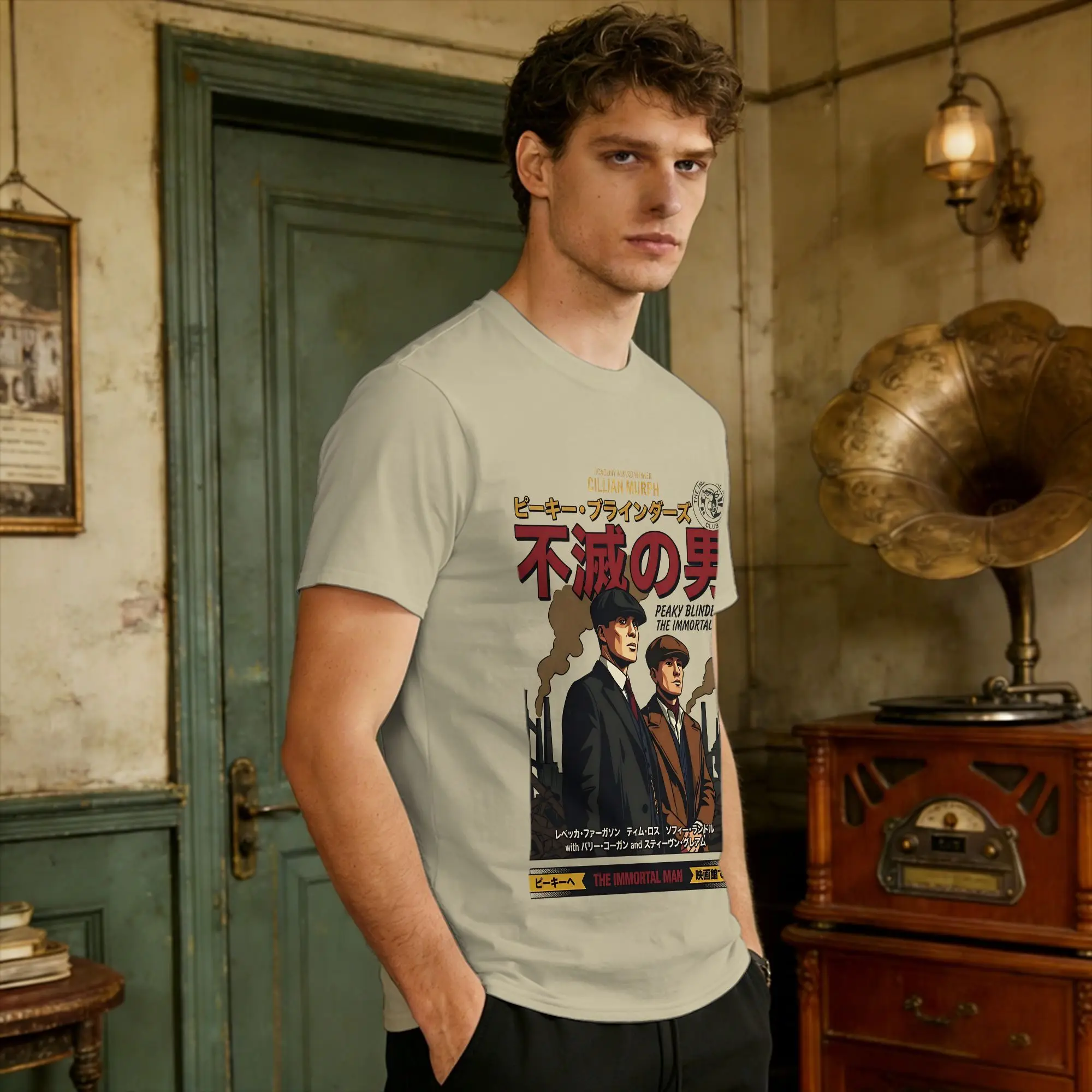 The Immortal Man T Shirt Summer Peaky Blinders 100 Cotton T Shirts For Man Casual Tshirt Short Sleeve Y2K Funny Clothes