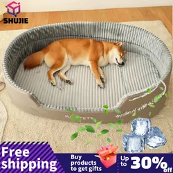 Dog Mat Cooling Double Sided Available All seasons Big Size Extra Large Dog Bed House Sofa Kennel Soft Fleece Pet Dog Cat Mat