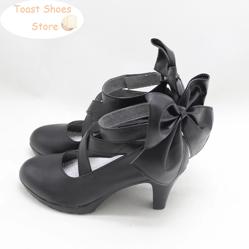 Spel Umamusume: Mooie Derby Rijst Douche Cosplay Schoenen Pu Lederen Schoenen Halloween Carnaval Laarzen Prop Kostuum Prop