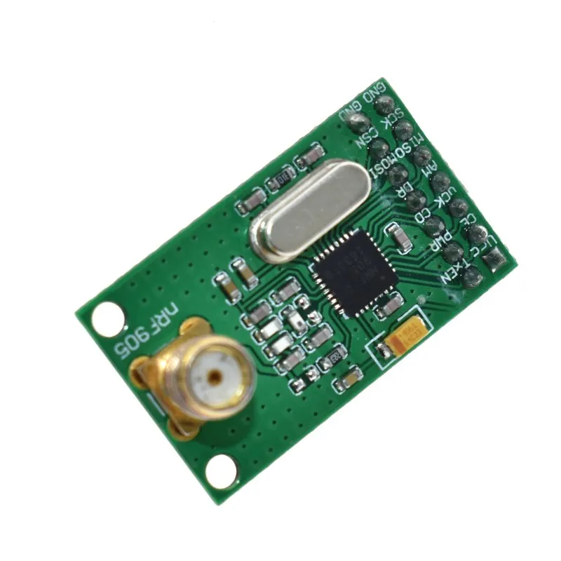 Wireless Transmitter Receiver Board NF905SE NRF905 Wireless Transceiver Module With Antenna FSK GMSK 433 868 915 MHz