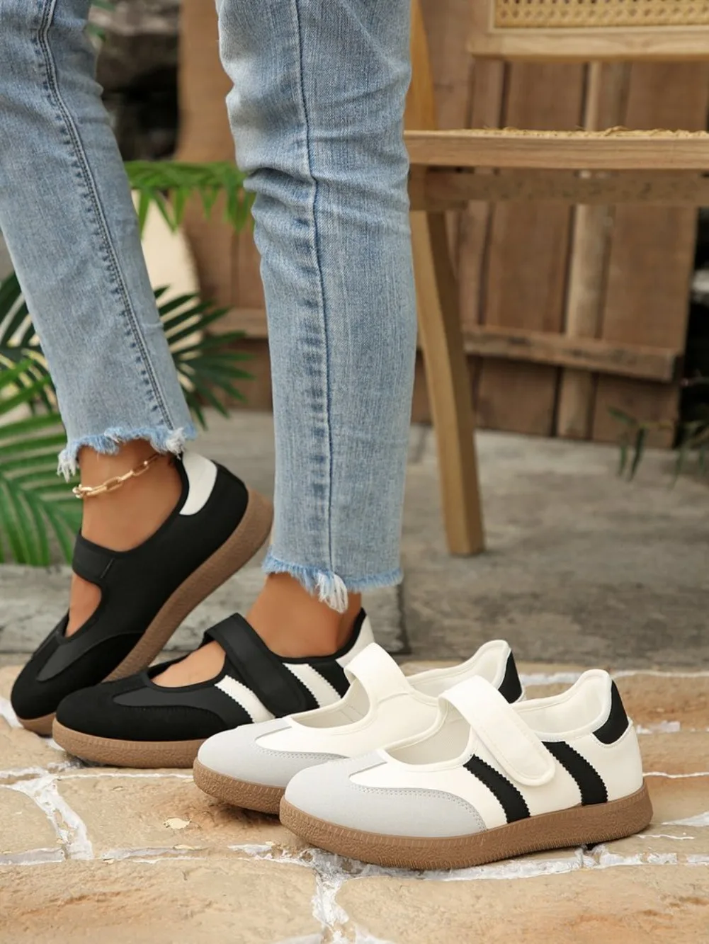 Damen Übergrößen Casual Sneakers 2026 Neue Slip-On Walkingschuhe Frühling Herbst Weiche Sohle Boardschuhe für Frauen Zapatos De Mujer – Detail 8