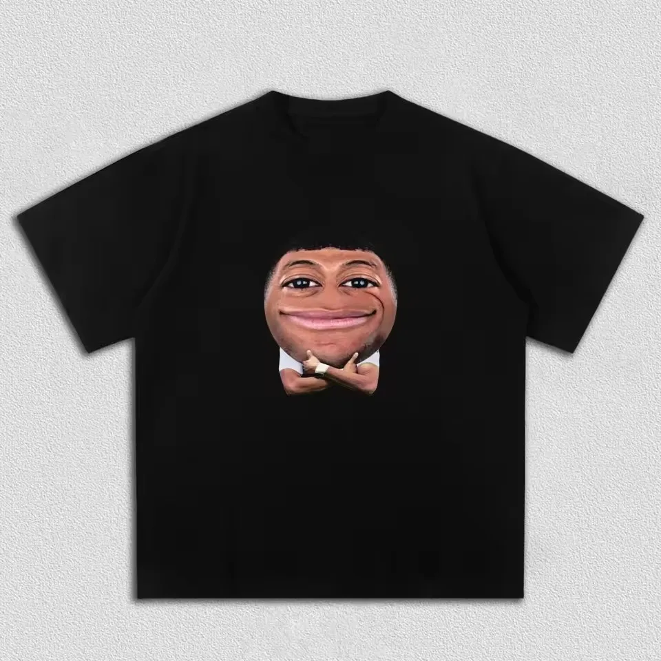 2026 Dictador Kylian Mbappé Meme Grafik T-Shirt – Fußballteam-Match-Trikot mit Champion-Grafik – Y2K Herrenmode-Kleidung – Detail 11