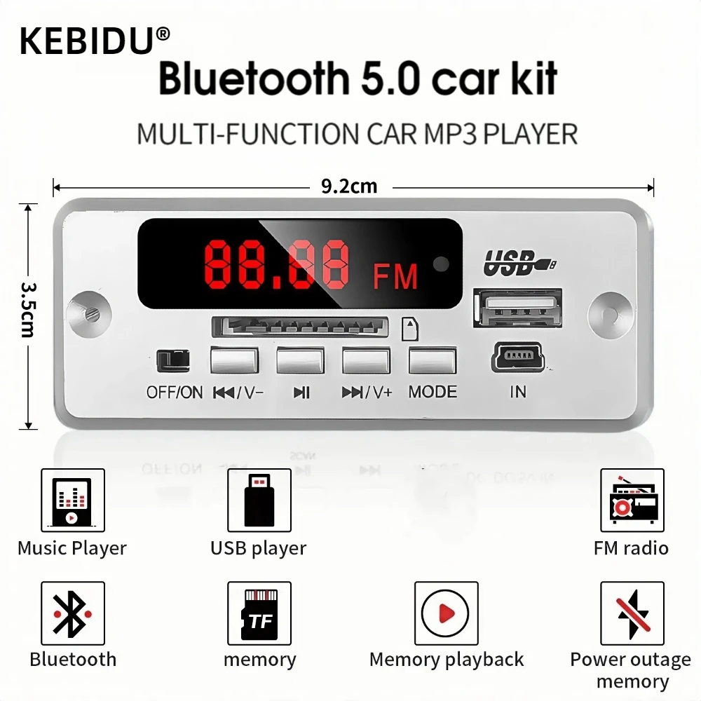 Dc 12V MP3 Decoder …