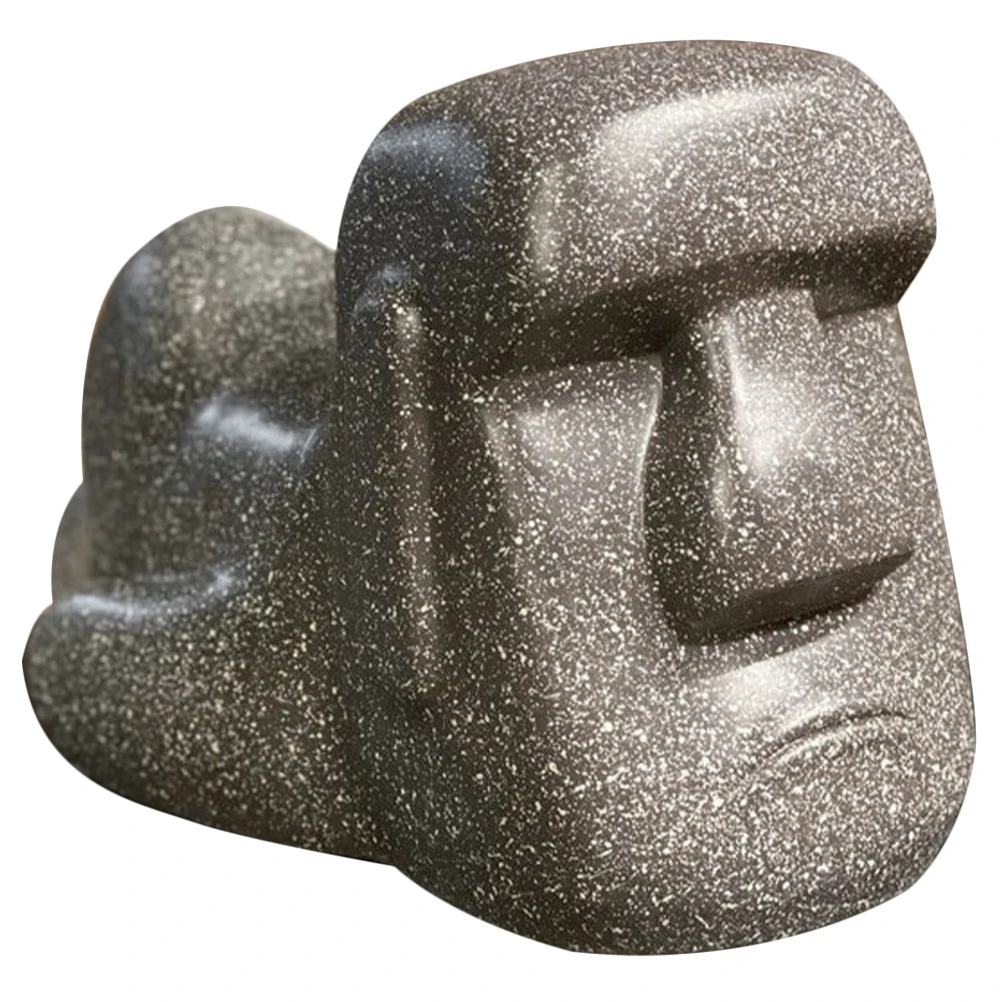 

Retro Moai Tissue Box Vintage Design Paper Napkin Holder for Home Bathroom Bedroom Decorative Facial Case dispenser cute moai