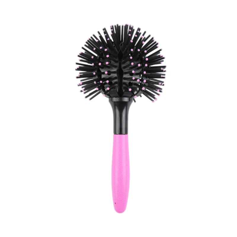 Round Hair Brushes Comb Salon Make Up 360 Degree Ball Styling Tools Detangling Hairbrush Heat Resistant Hair Comb