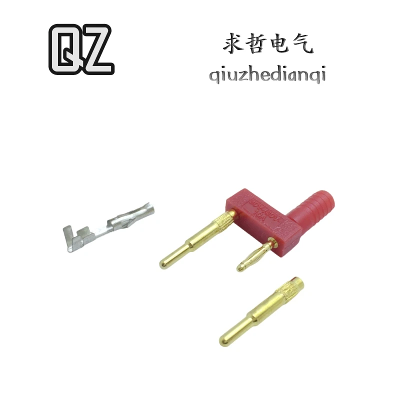 MMPCB Board Crimp Type Banana Plug Holder Connector, Crimping Terminal with Test Point Jack, 2MMPCB