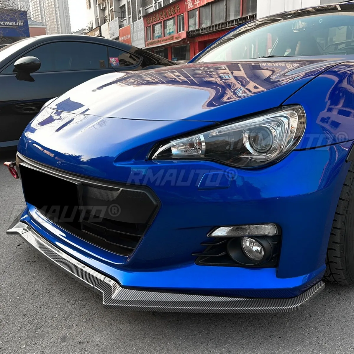 Car Front Bumper Lip Splitter Diffuser Spoiler Bumper Protector Cover Body Kit For Subaru BRZ 2013-2016 Exterior Accessories - view 4